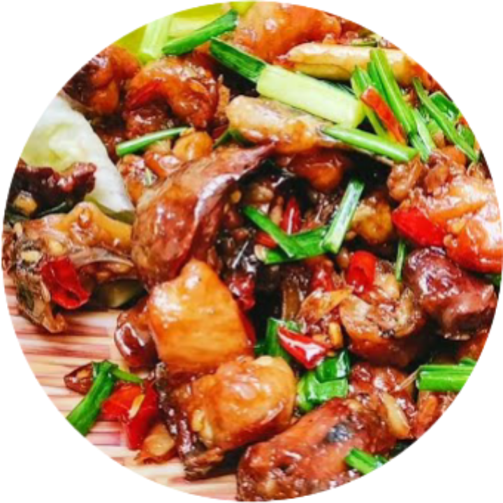 មាន់ឆាអំបិលម្ទេស