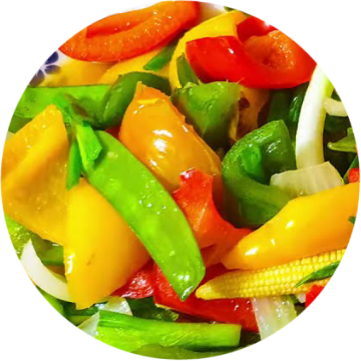 បន្លែឆាប្រេខ្យងគ្រប់មុខ