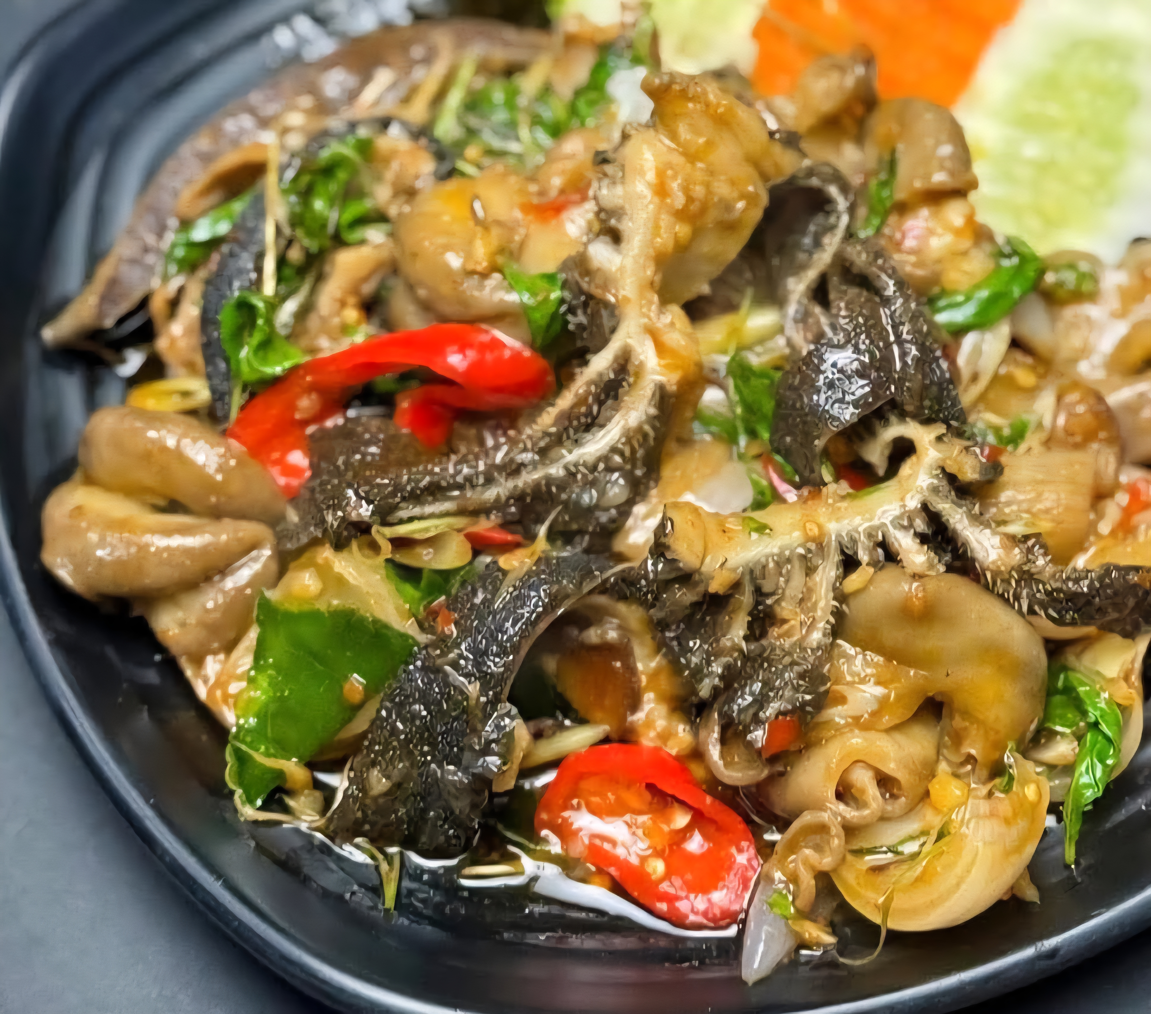 ពោះគោឆាប្រៃផ្អែម