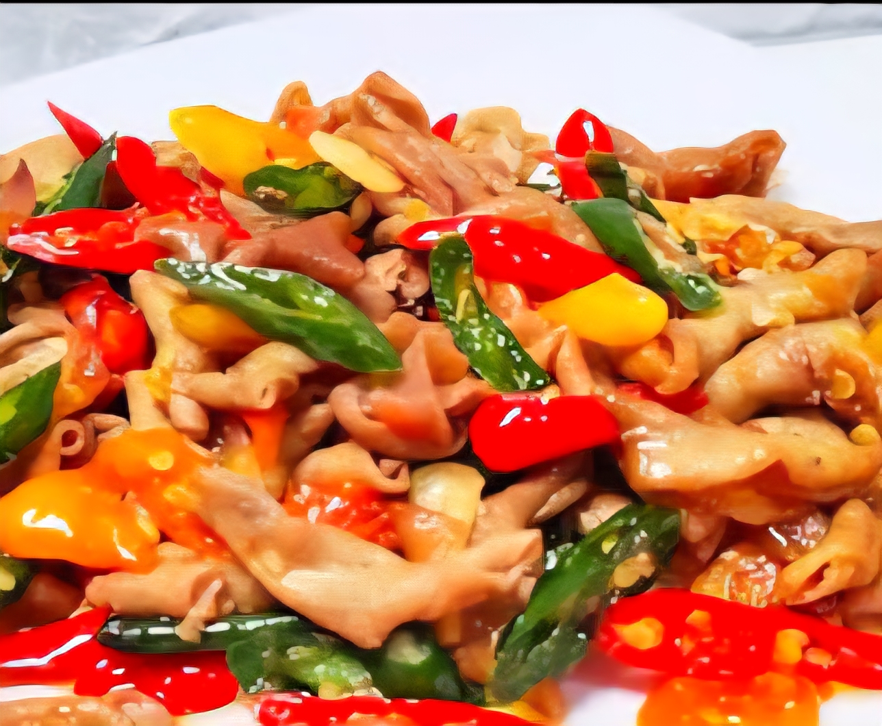 ពោះគោឆាប្រៃផ្អែម