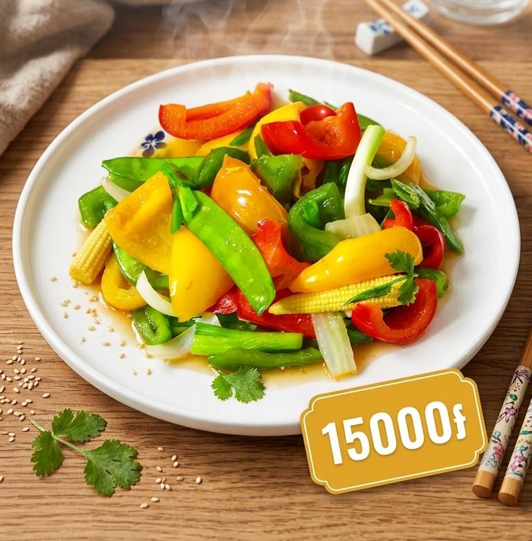 បន្លែឆាប្រេខ្យងគ្រប់មុខ